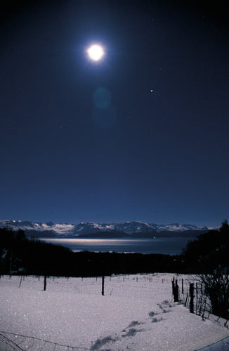 Full Moon Reflection